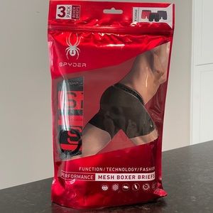 Spyder Men’s Mesh Boxer Brief - 3 pack